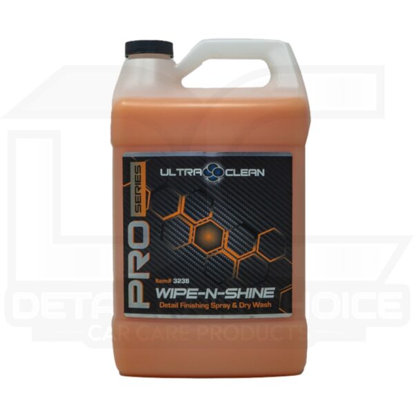 Ultra Clean® Wipe N Shine - Detail Finishing Spray & Dry Wash