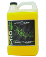 Ultra Clean Yellow Thunder 3170 heavy-duty concentrated degreaser multiphase biodegradable formula industrial cleaner Packer Janitorial California wholesale.