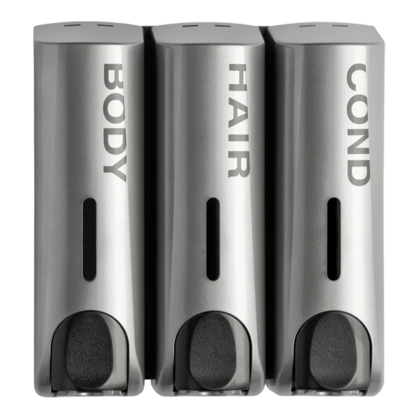 Slim Trio Dispenser (silver)