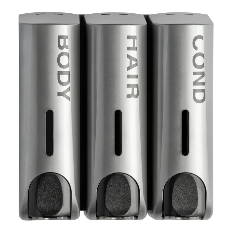 1130S-3_01 Slim Trio Dispenser (silver) - Image 1