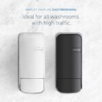 Manual 1000ml Gel/Lotion White Dispenser (single) - Image 5