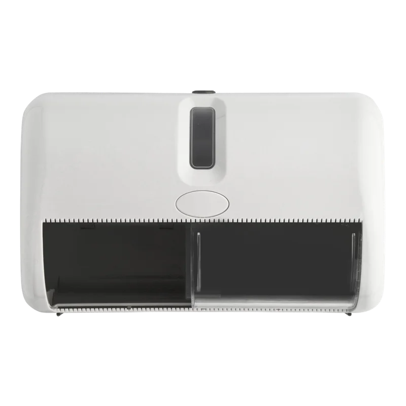B803_1 Twin Tissue "Small Core" White Dispenser (single) - Image 1