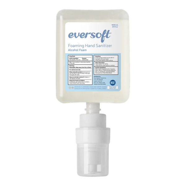 Foam Alcohol Sanitizer 1000ml (case of 6)